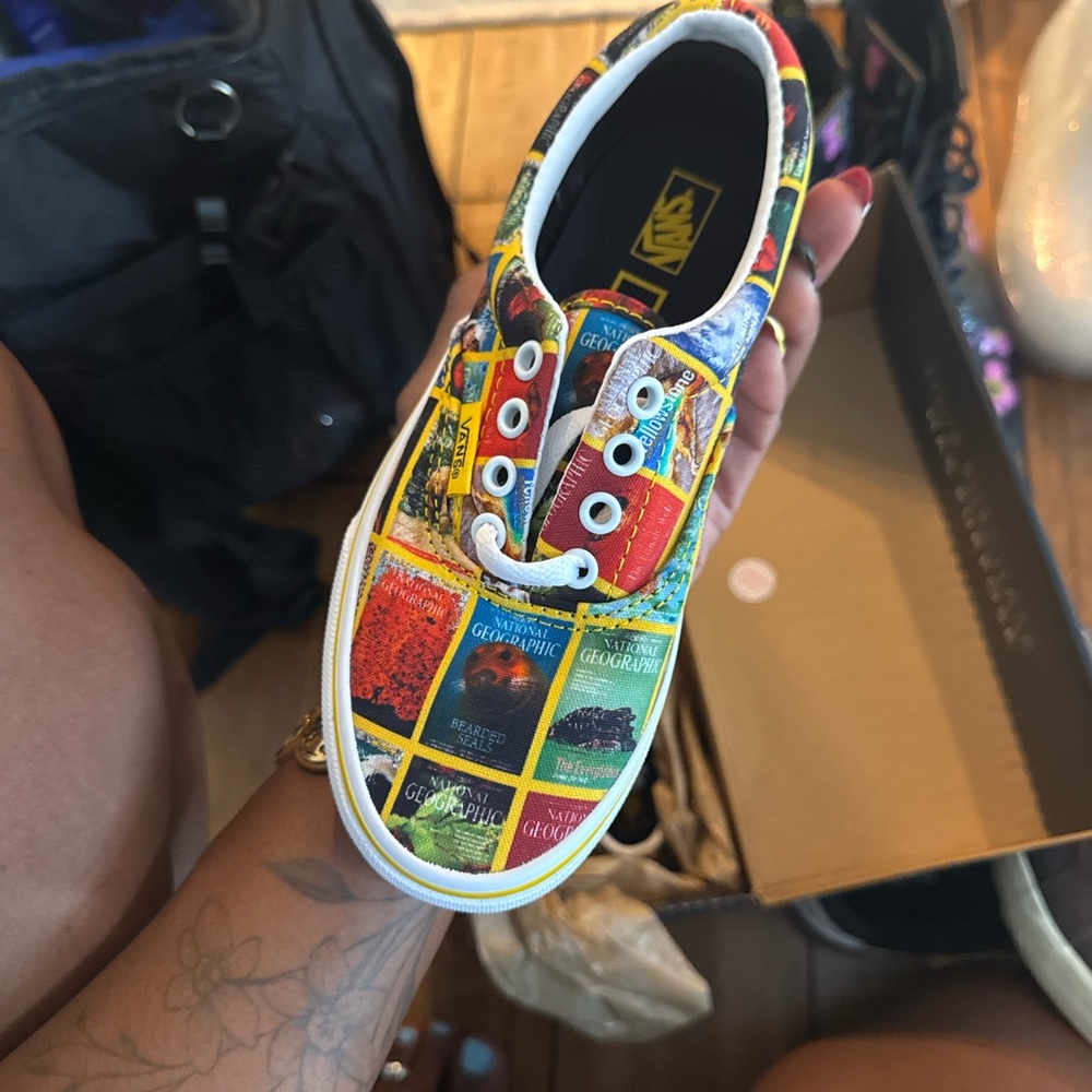Vans Colorful Graphic Kids Sneakers